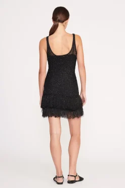 STAUD NOVA DRESS   BLACK New