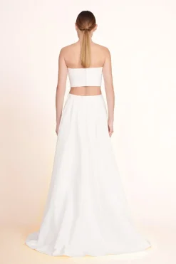 STAUD NYLA TOP   WHITE New