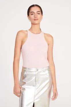 STAUD OAKLYN SKIRT   SILVER