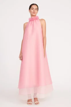 STAUD OLEANDER DRESS  CHERRY BLOSSOM CHERRYBLOSSOM New