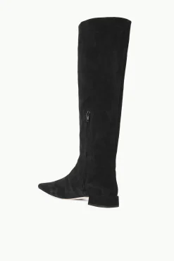STAUD OLGA BOOT  BLACK SUEDE BLACKSUEDE