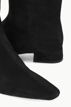 STAUD OLGA BOOT  BLACK SUEDE BLACKSUEDE