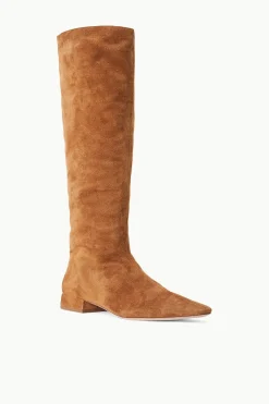 STAUD OLGA BOOT  TAN SUEDE TANSUEDE New
