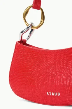 STAUD OLLIE BAG  RED ROSE REDROSE Hot