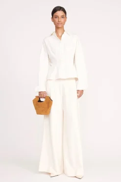 STAUD OPHELIA TOP IVORY Sale