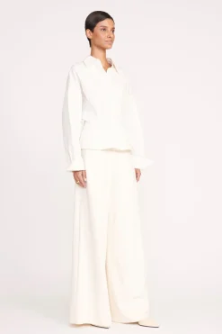 STAUD OPHELIA TOP   IVORY Sale