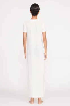 STAUD OTTILIE DRESS   WHITE Outlet