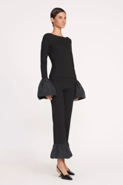 STAUD PAIGE TOP   BLACK Online