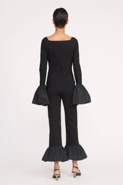 STAUD PAIGE TOP   BLACK Online