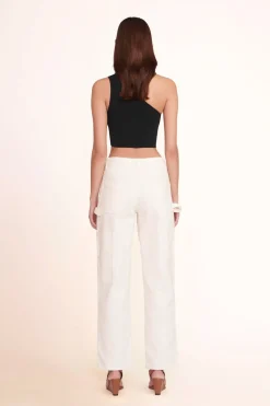 STAUD PAINTER PANT   WHITE Discount