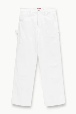 STAUD PAINTER PANT   WHITE Discount