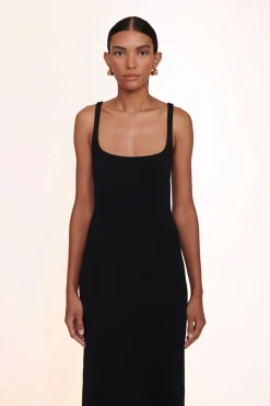 STAUD PAITYN DRESS   BLACK Discount