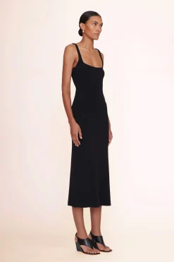 STAUD PAITYN DRESS   BLACK Discount