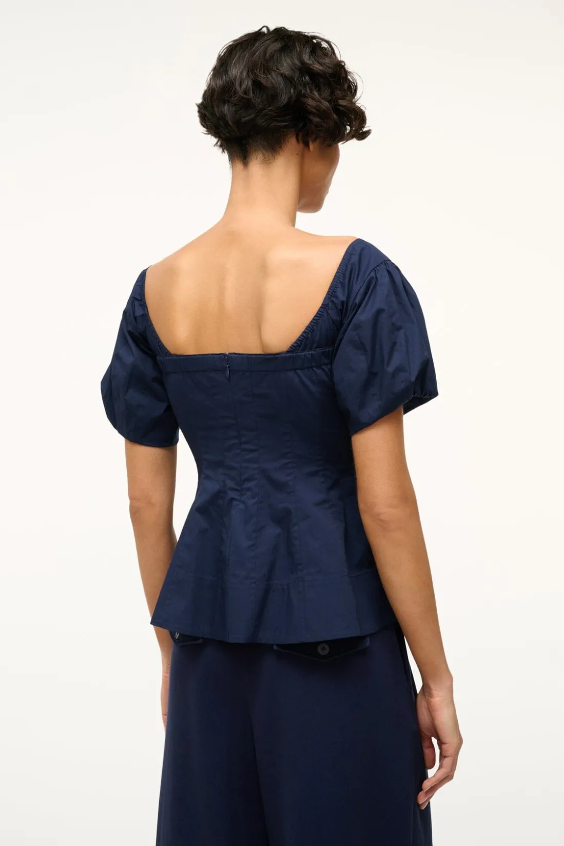 STAUD PALERMO TOP NAVY Best