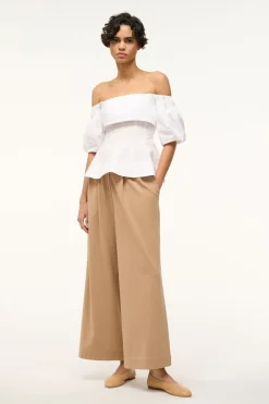 STAUD PALERMO TOP   WHITE