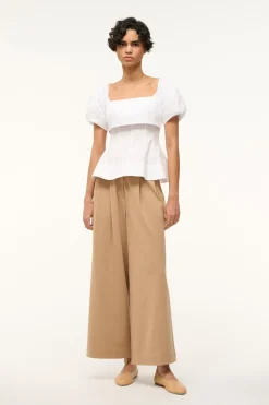 STAUD PALERMO TOP   WHITE