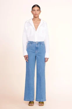 STAUD PAYTON TOP WHITE