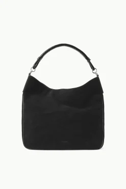 STAUD PERRY BAG   SUEDE BLACK New