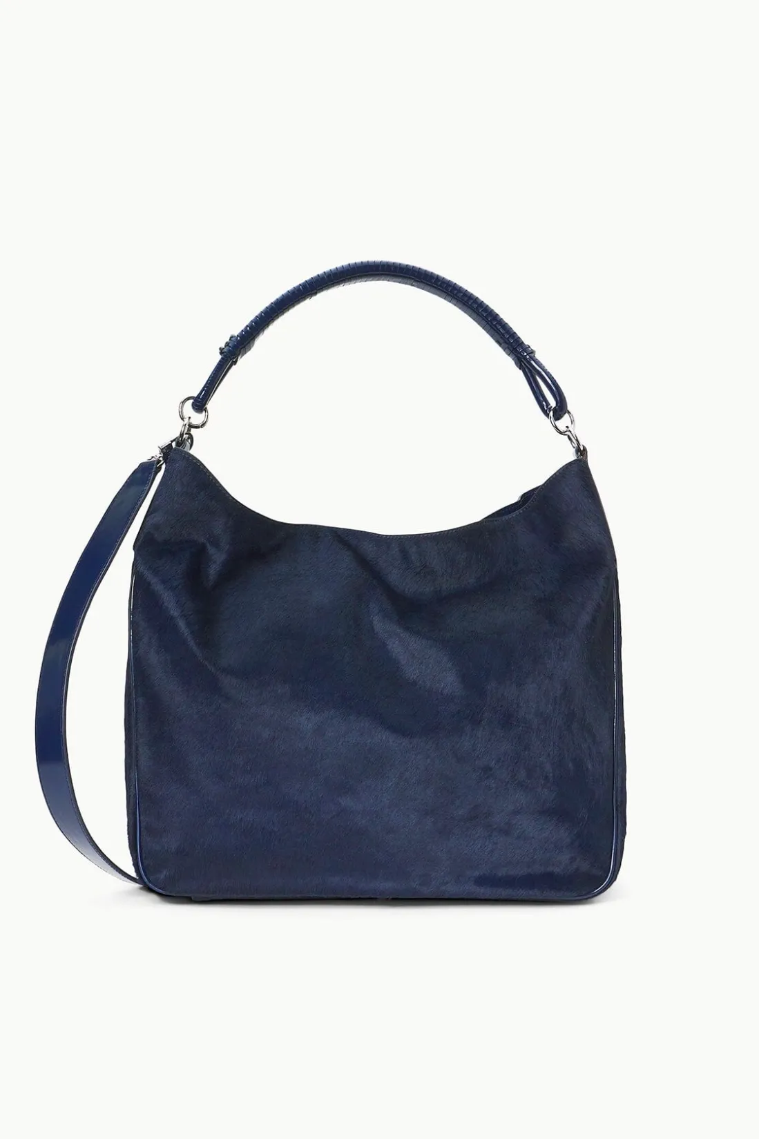 STAUD PERRY BAG HAIRCALF NAVY Sale
