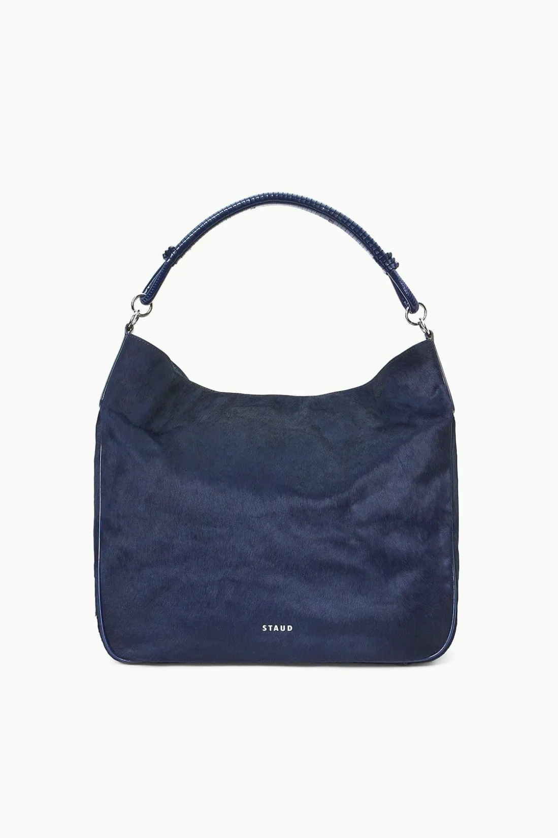 STAUD PERRY BAG HAIRCALF NAVY Sale