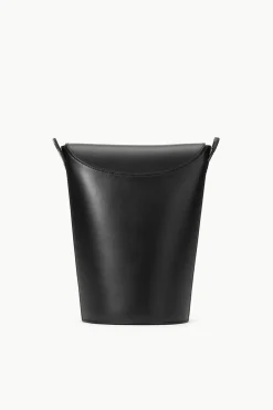 STAUD PHOEBE CONVERTIBLE BUCKET BAG   BLACK New
