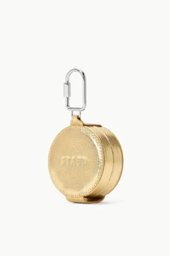 STAUD PILL CASE   GOLD Clearance