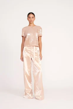 STAUD QUINCY TOP   BEIGE New