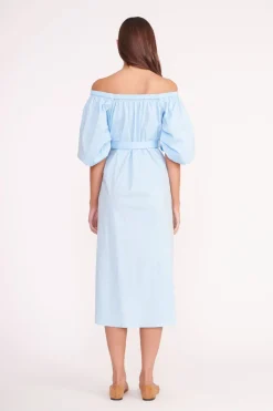 STAUD REESE DRESS  FRENCH BLUE FRENCHBLUE Online