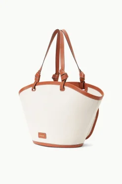 STAUD REPLAY TOTE  NATURAL TAN NATURALTAN