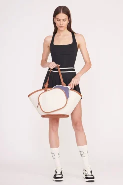 STAUD REPLAY TOTE  NATURAL TAN NATURALTAN