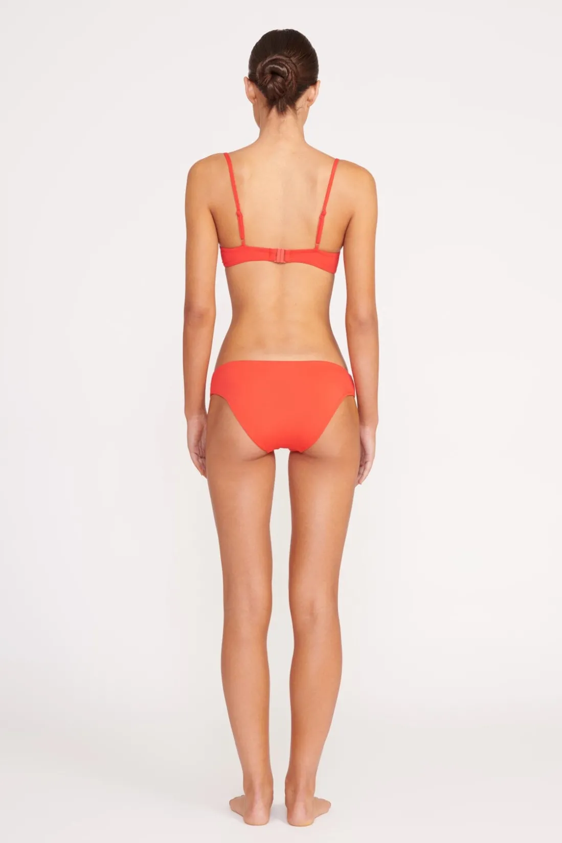 STAUD RHETT BIKINI TOP RED ROSE REDROSE Hot