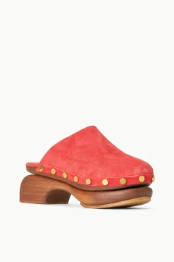 STAUD RHODES CLOG  RED ROSE REDROSE Outlet