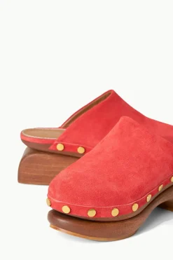 STAUD RHODES CLOG  RED ROSE REDROSE Outlet