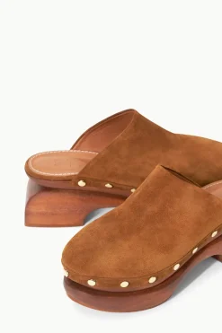 STAUD RHODES CLOG   TAN Discount