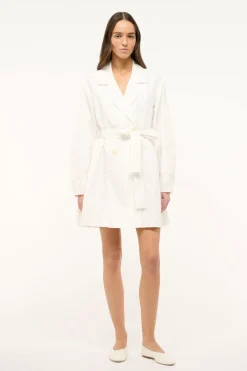 STAUD RINA TRENCH   WHITE Outlet