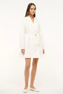 STAUD RINA TRENCH   WHITE Outlet