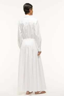 STAUD ROCCO DRESS   WHITE Online