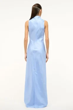STAUD ROCHELLE DRESS   PERIWINKLE Hot