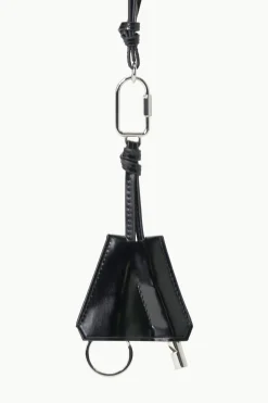 STAUD SAFETY WHISTLE KEY FOB   BLACK New
