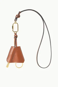 STAUD SAFETY WHISTLE KEY FOB   TAN Best