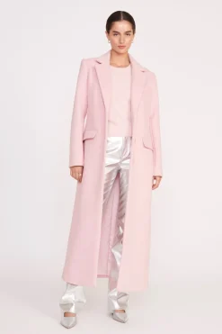 STAUD SANZA COAT PINK SORBET PINKSORBET Online