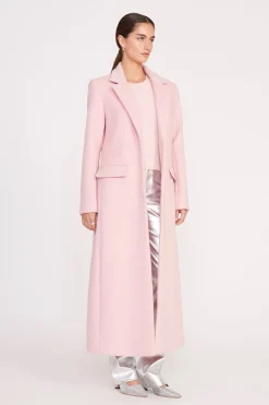 STAUD SANZA COAT  PINK SORBET PINKSORBET Online