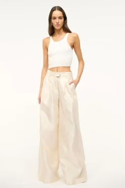 STAUD SASHA PANT   IVORY Best
