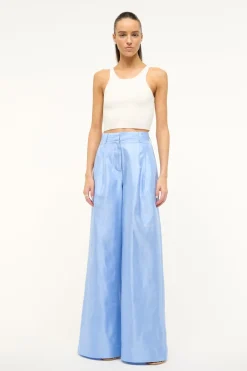 STAUD SASHA PANT   PERIWINKLE Discount