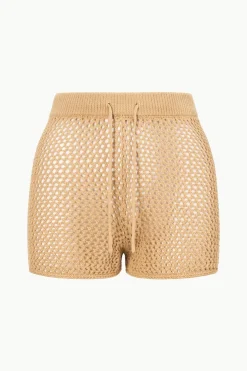 STAUD SAVOCA COVERUP SHORT   NATURAL