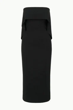STAUD SCARLETT DRESS BLACK Outlet