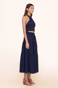 STAUD SEA SKIRT   NAVY