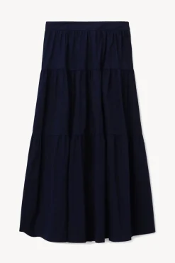 STAUD SEA SKIRT   NAVY