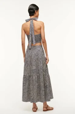 STAUD SEA SKIRT  NAVY MOSAIC NAVYMOSAIC Hot