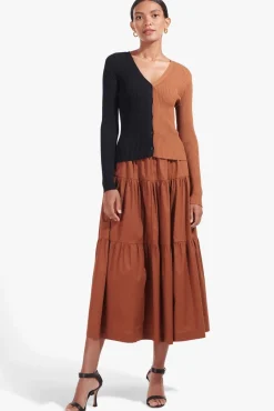 STAUD SEA SKIRT   TAN Outlet